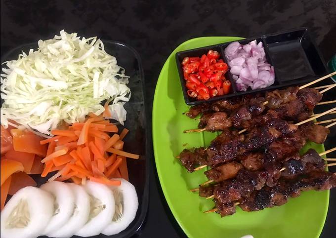 Resep: Sate Ayam (Sambel ala2 Sate Kambing) Ekonomis