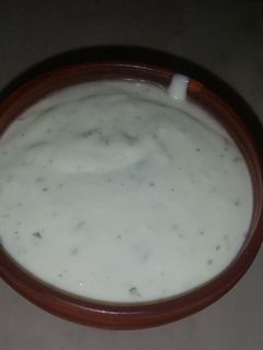 Una foto de Mousse de limón y menta
