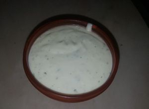 Una foto de Mousse de limón y menta