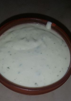 Una foto de Mousse de limón y menta