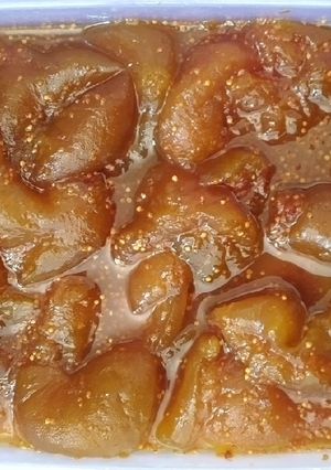عکسی از دستور مربا انجیر