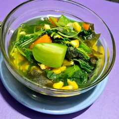 A picture of Bening Bayam Labu siam spesial.