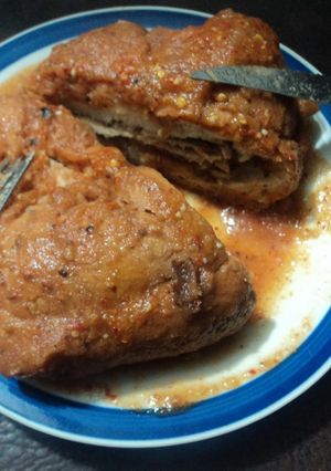 A picture of Torta Ahogada with Mild Tomato Broth (Jalisco Style, Kid-Friendly).