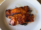 Miso Honey Salmon in a Toaster Oven