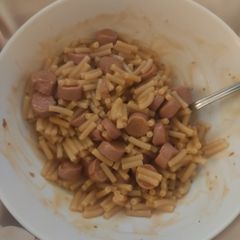 A picture of 2 ingredient poverty mac.