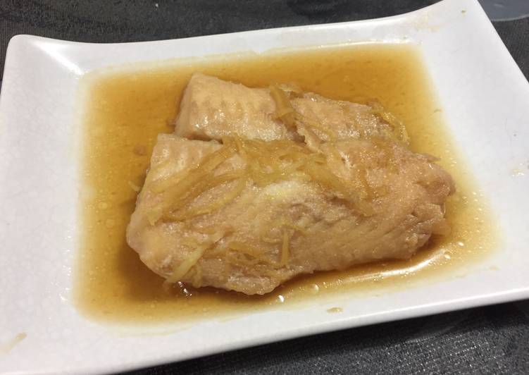 Recipe of Speedy Japanese Simmered Fish