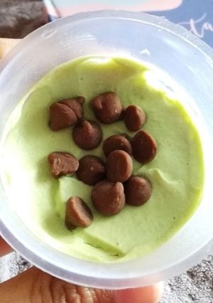 Foto resep Matcha Latte Chocochips Ice Cream
