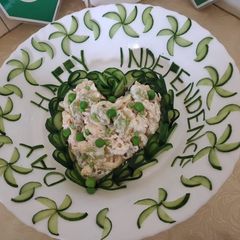 A picture of Russian Salad.