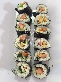 Foto resep Kimbab ala2 korea
