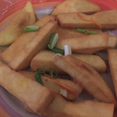 A picture of Yam Fries.