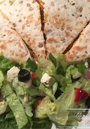Foto resep Bbq chicken quesadilla