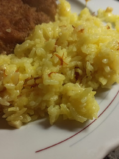 Una foto de Arroz con azafrán del país