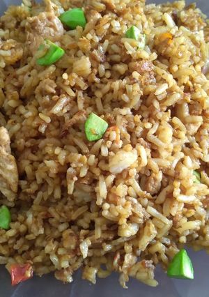 Foto resep Nasi goreng pete