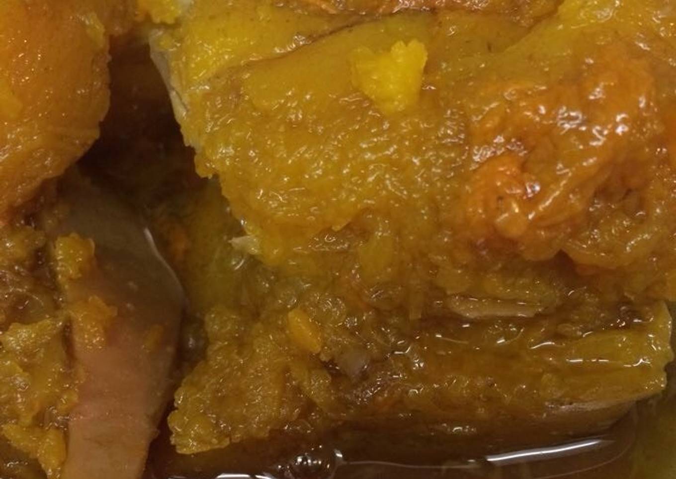 Calabaza con   Moscabado