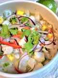 Ceviche de halibut