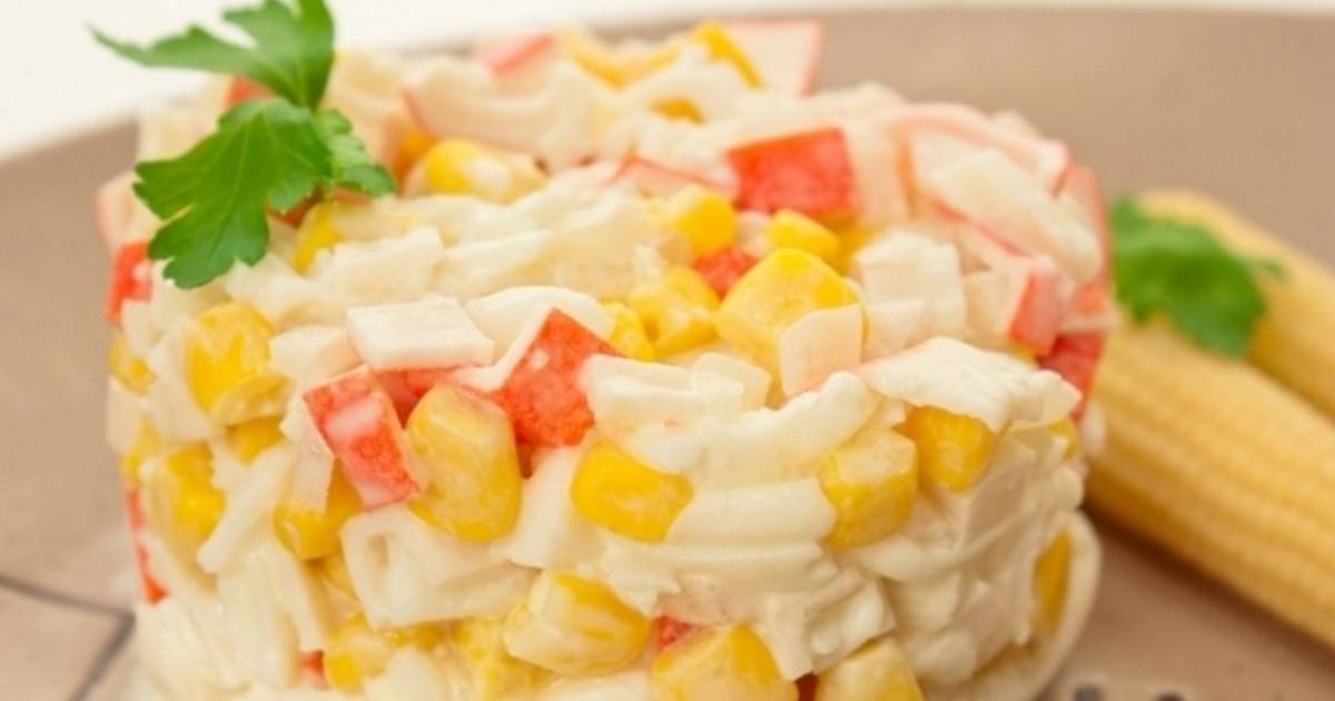 Вкусный Крабовый Салат Рецепт С Фото