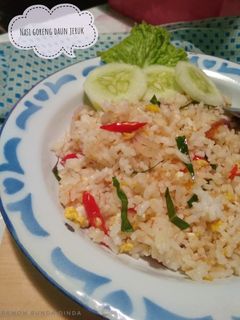 Foto resep Nasi goreng daun jeruk