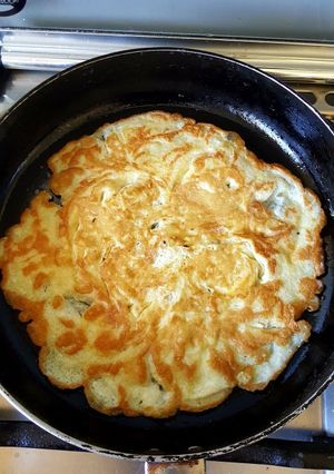 A picture of Chili Fried Eggs.