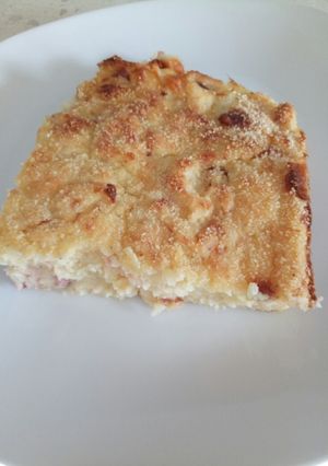 A picture of Italian potato bake.