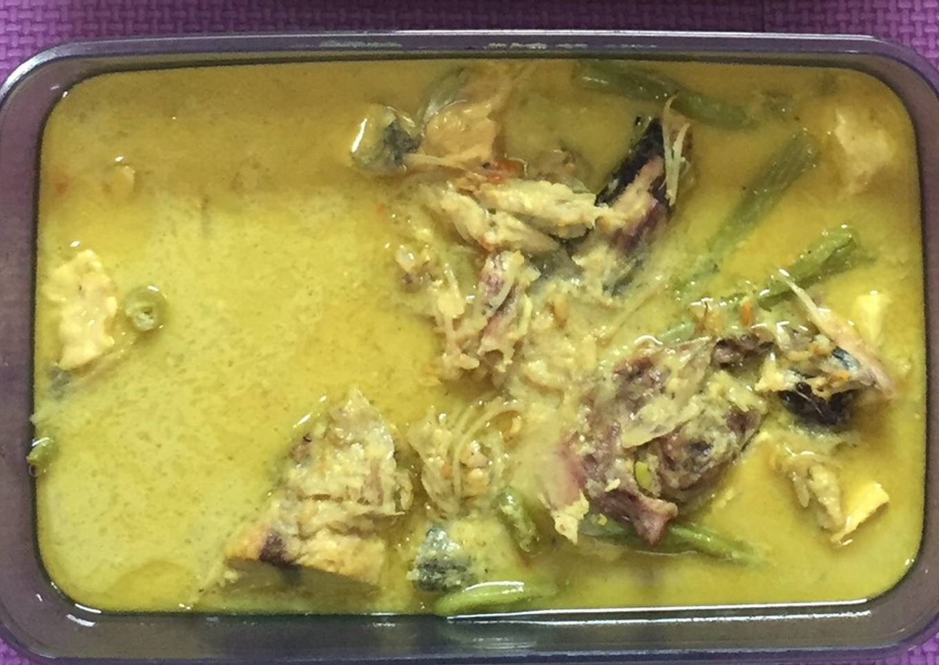 Gulai Kuning Ikan Tongkol