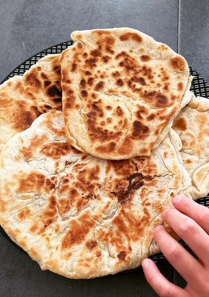 Une photo de Naan fromage