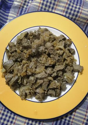 صورة لوصفة كبد الدجاج