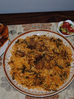 عکسی از دستور لوبیا پلو