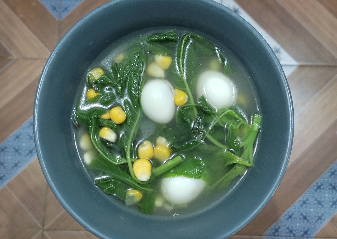 35. Sayur Bayam Bening