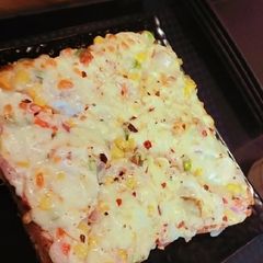 A picture of Bread pizza.