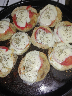 Una foto de Milanesas de Berenjenas a la Napolitana...Exquisitas!!