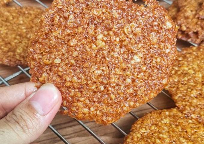 Oatmeal Lace Cookies