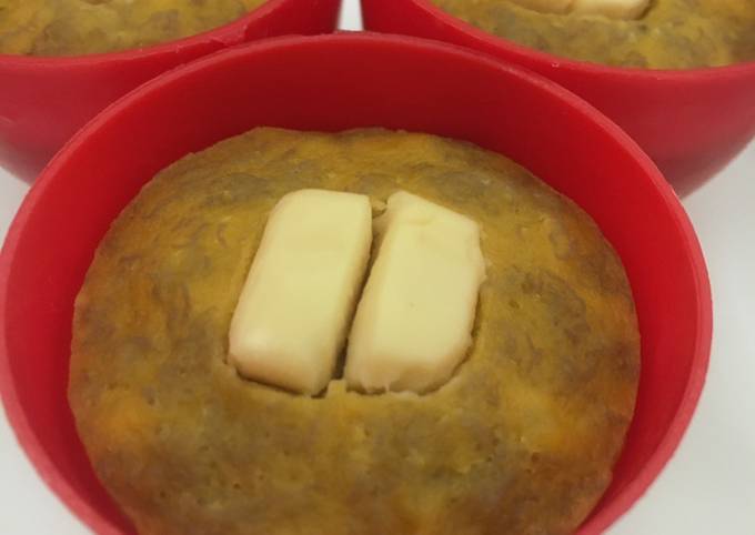 Bagaimana cara membuat Bolu Pisang Kukus (selingan) Mpasi 7-8 M+  menggugah selera