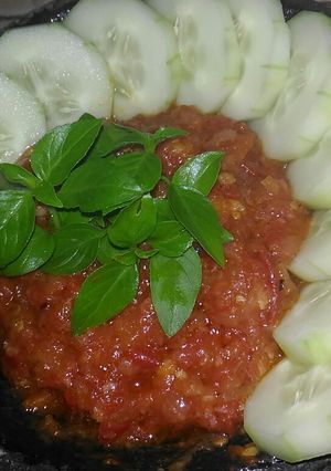 Foto resep Sambel terasi ulek enak dan gampang