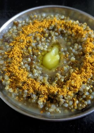 A picture of Bajra Khichdi.