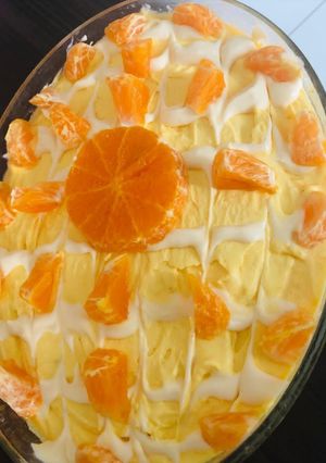 A picture of Mango ChesseCake Icecream 😍.