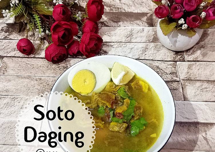 Resep Soto Daging yang Lezat Sekali