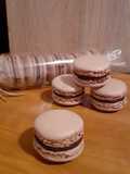 Macarons cu nucă și cacao