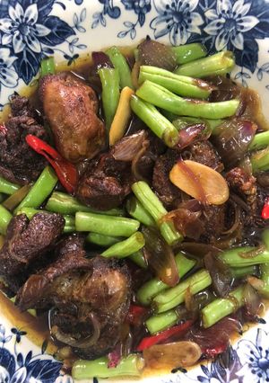 Foto resep Sayur buncis hati ayam