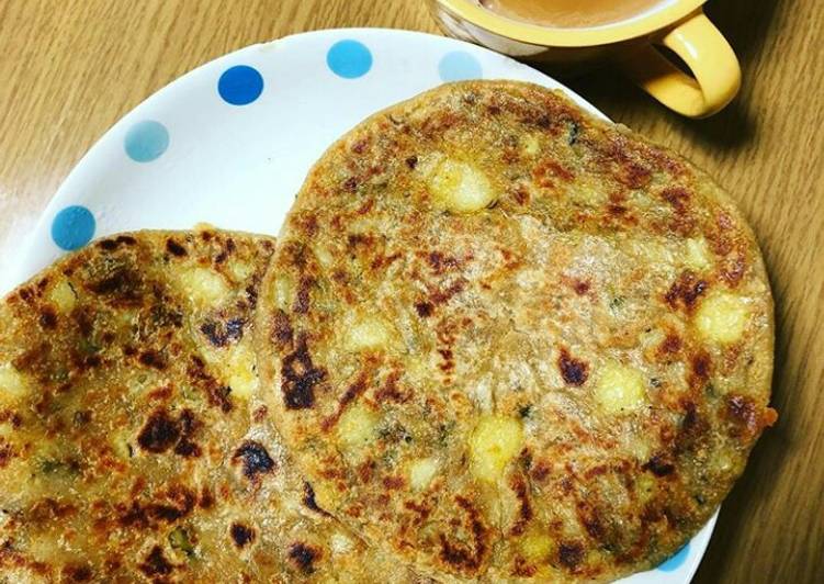 How to Make Super Quick Homemade Aloo Kay parathe #Cookpadsehri #CookpadRamadan