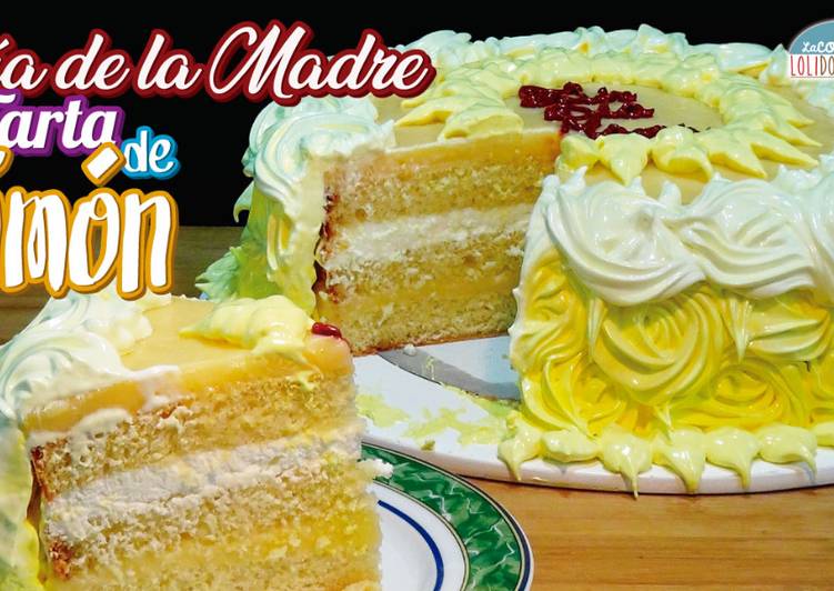 Tarta de limón, especial Día de la Madre