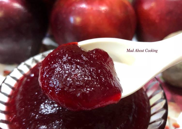 Steps to Make Quick Beetroot Apple Jam – Vegetable Fruit Relish