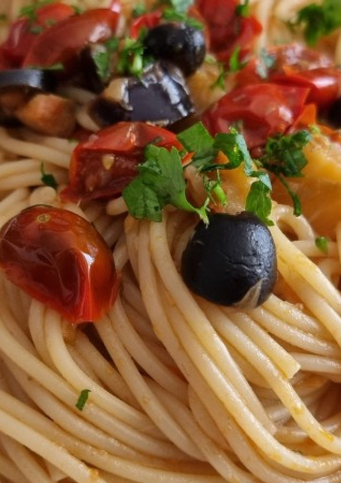 Una foto de Spaghetti alla Siciliana