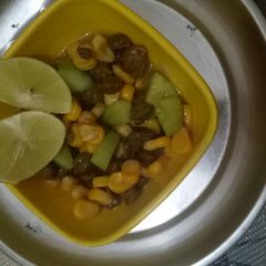 A picture of Sweet corn with gram.
