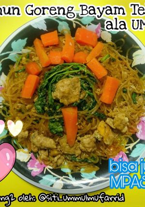 Foto resep Bihun Goreng Bayam Telur ala UMNA bisa utk MPASI