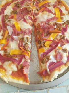 Una foto de Pizza fácil!¡