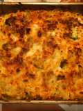 Cauliflower broccoli Au Gratin