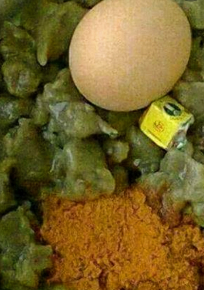 A picture of Dan wake (beans dumpling) #borno state.