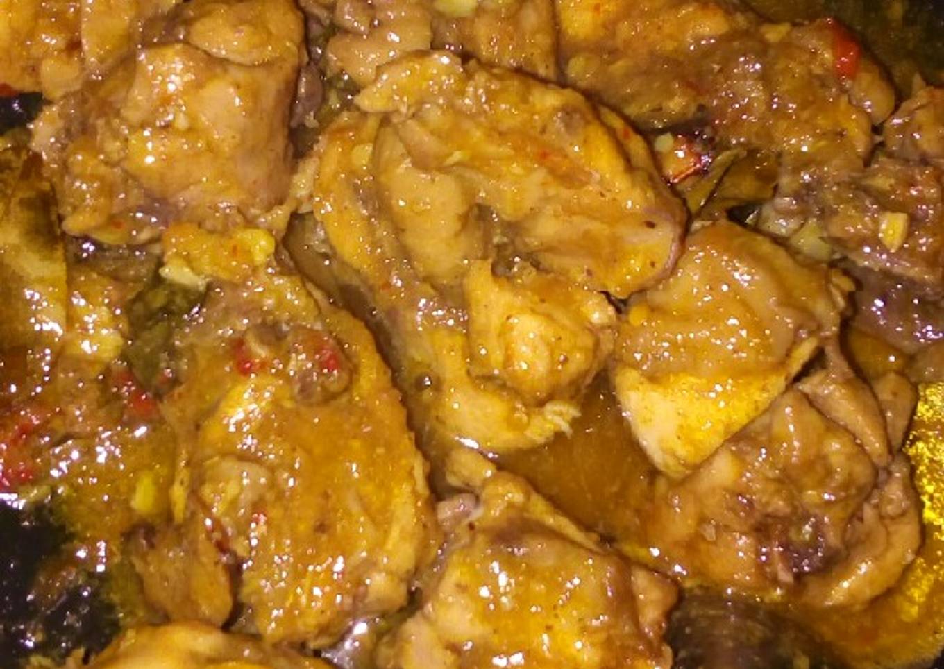 Rica-rica Ayam simple