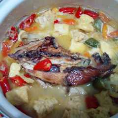 Kotokan tahu tempe ikan tenggiri asap রেসিপির প্রধান ছবি
