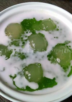 รูปของ สาคูใบเตยเปียกลำใย